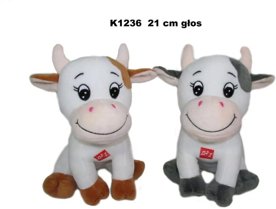 Krowa z głosem 21cm MIX - tantis.pl