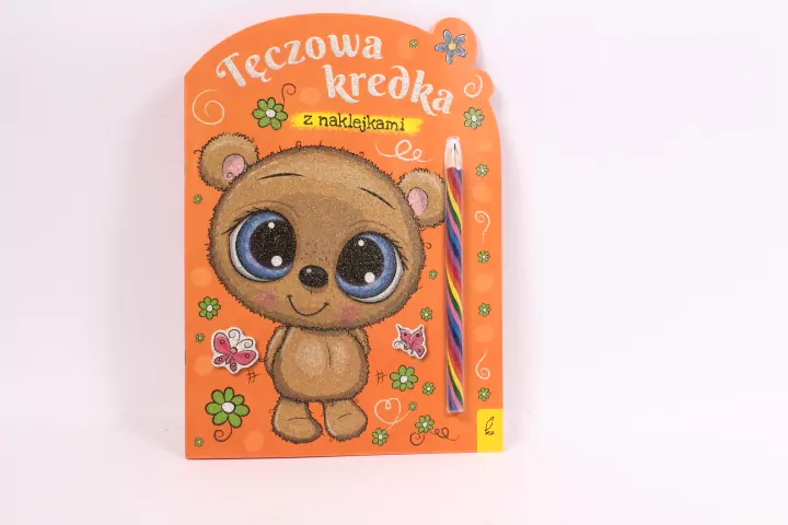 Tęczowa kredka. Miś - tantis.pl