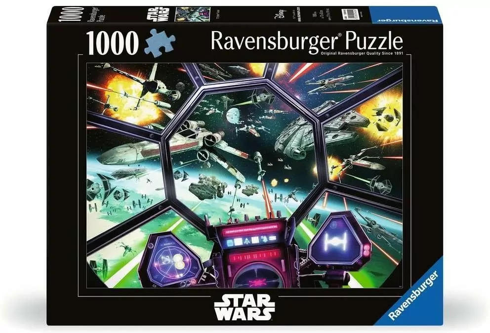 Puzzle 1000 Star Wars TIE Fighter Cockpit - tantis.pl