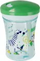 NUK. Atcion Cup. Kubek ze słomką zmieniający kolor 230ml. 12 miesięcy. Żyrafa - tantis.pl