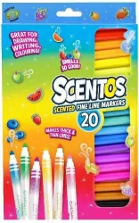 Flamastry pachnące kolorowe