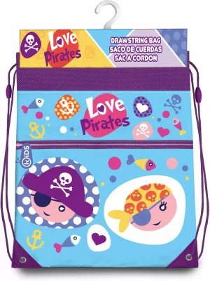 Worek szkolny Love Pirates