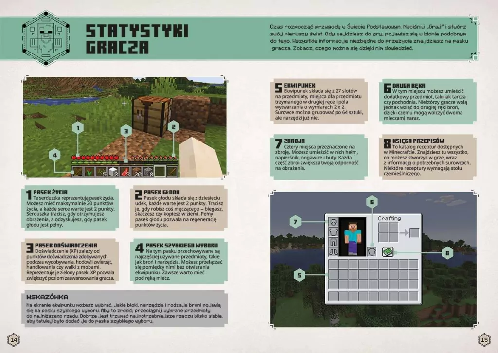 Minecraft. Podręcznik przetrwania - tantis.pl