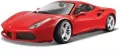 BBurago. Ferrari 488 GTB Red 1:18 - tantis.pl