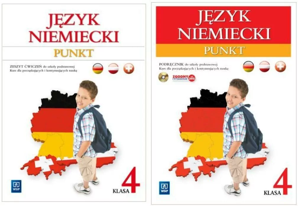 Punkt. Pakiet: Podręcznik / Ćwiczenia do szkoły podstawowej. Klasa 4. Kurs dla początkujących i kontynuujących naukę. Język niemiecki - tantis.pl