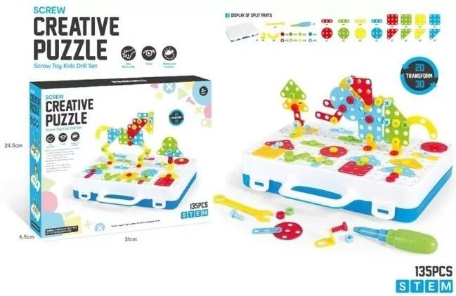 Puzzle kreatywne 135el - tantis.pl
