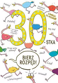 Karnet A5 30 urodziny - tantis.pl