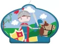 Świeczka figurka Książę na koniu - tantis.pl