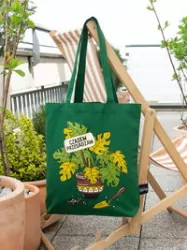 Torba bawełniana zielona: Czasem przesadzam