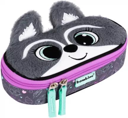 Piórnik saszetka usztywniona Racoon