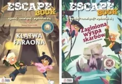 Pakiet: Klątwa Faraona / Zaginiona wyspa skarbów. Escape Books