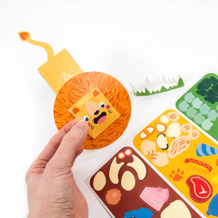 Figurki 3D z naklejkami ZOO - tantis.pl