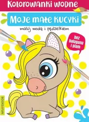 Moje małe kucyki. Kolorowanki wodne
