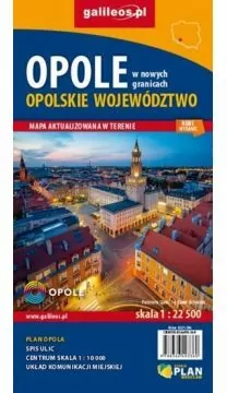 Opole. Województwo opolskie. Mapa 1: 22 500 - tantis.pl