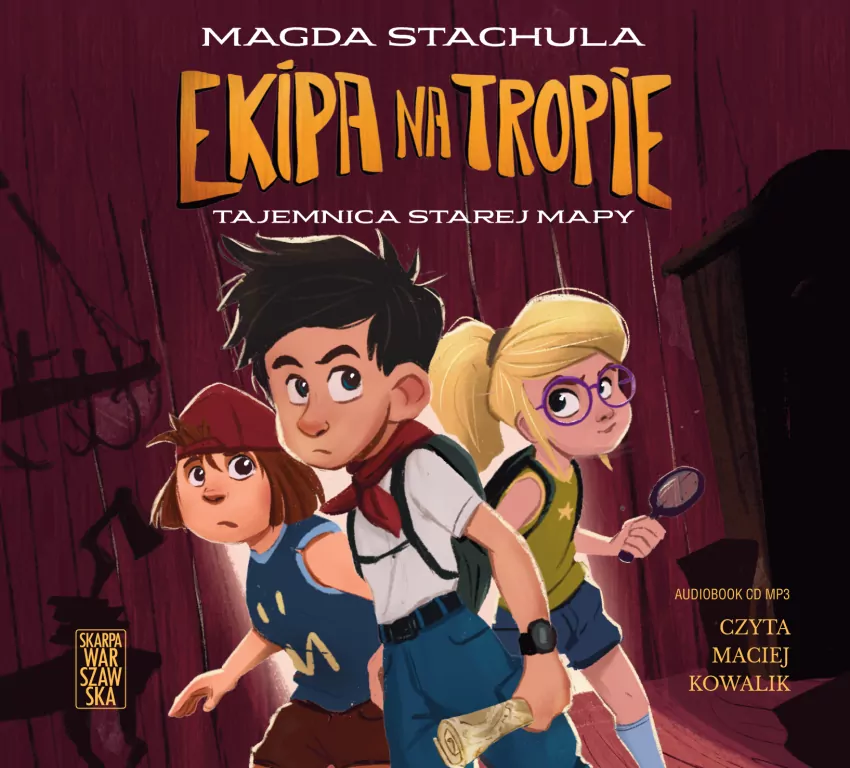 Tajemnica starej mapy. Ekipa na tropie. Audiobook - tantis.pl