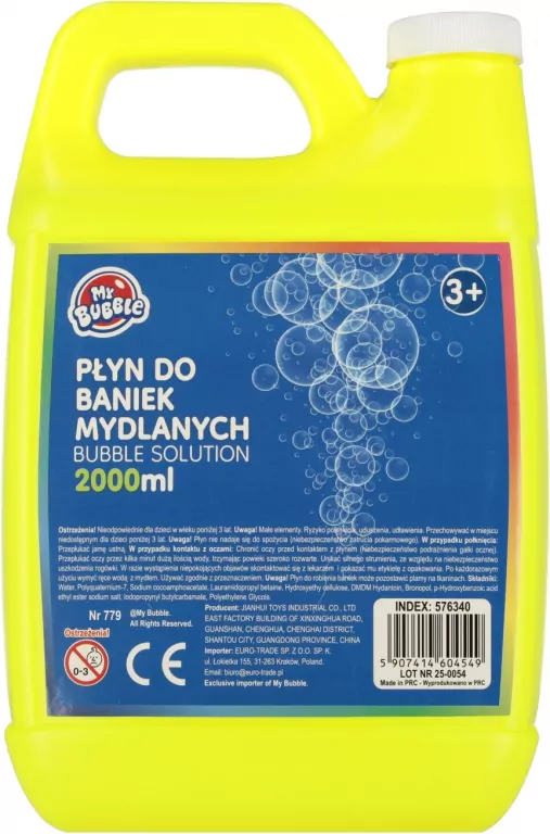 PLYN DO BANIEK 2000ML MY BUBBLE 26 MIX2 BANIAK 8 - tantis.pl