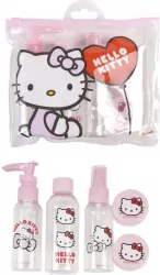 Zestaw podróżniczych buteleczek Hello Kitty