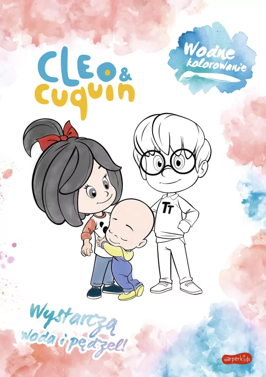 Cleo i Cuquin. Wodne kolorowanie - tantis.pl
