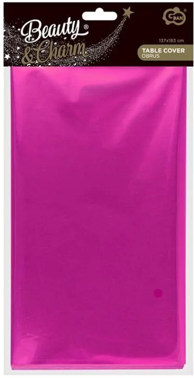 GoDan. Obrus foliowy metaliczny, 137x183cm - tantis.pl