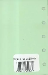 Wkład do organizera M Czysta zielona ANTRA