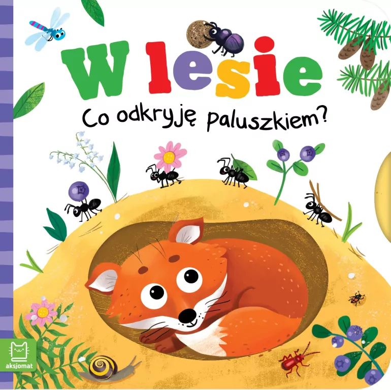 W lesie. Co odkryję paluszkiem? - tantis.pl
