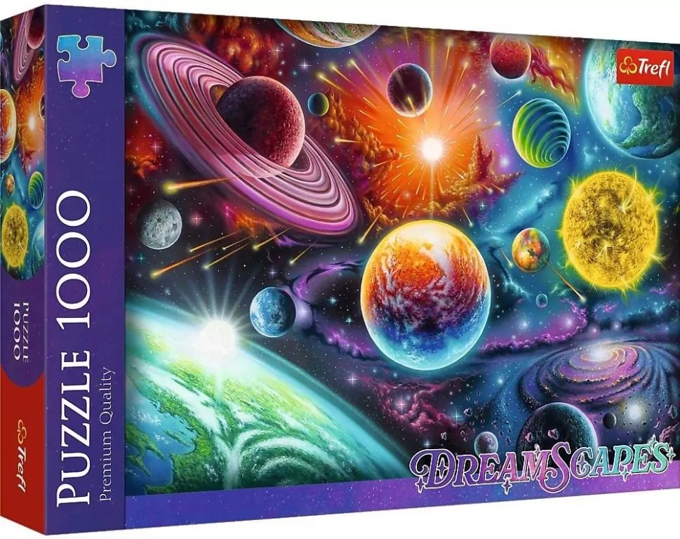 Puzzle 1000 DreamScapes: Kosmiczna przygoda TREFL - tantis.pl