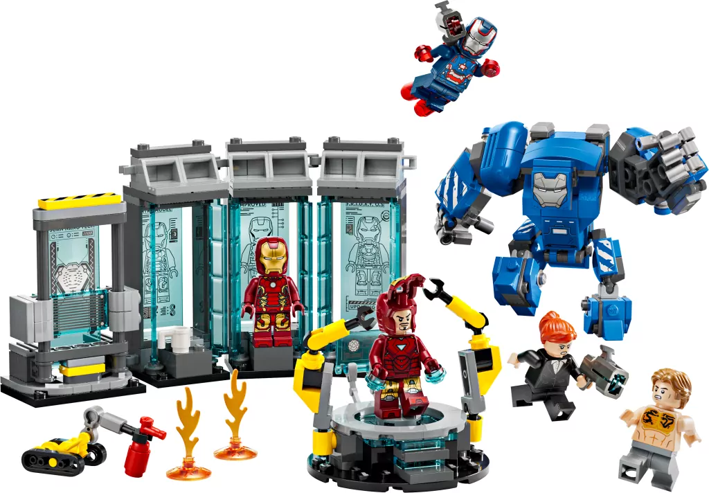 LEGO® Marvel. Laboratorium Iron Mana: Zbrojownia 76315 - tantis.pl