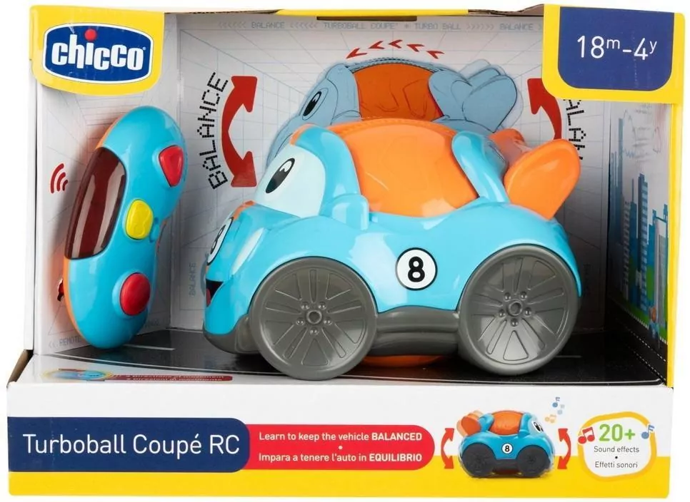 Samochód Turbo Kula Coupe R/C - tantis.pl