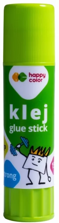 Klej w sztyfcie, 15g, Happy Color - tantis.pl