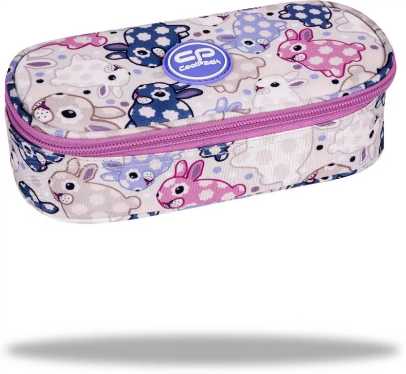 Piórnik owalny Coolpack Campus White Bunny - tantis.pl