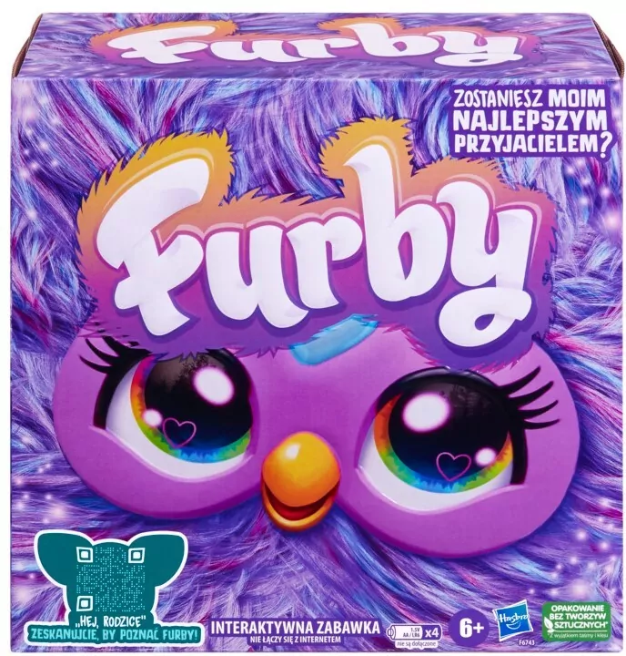 Interaktywna maskotka fioletowa FURBY 2.0 - tantis.pl