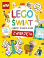 LEGO świat. Zabawy z naklejkami. Zwierzęta - tantis.pl