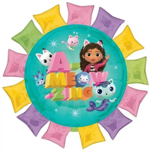 Balon foliowy Domek Gabby standard 43cm - tantis.pl