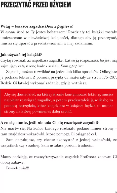 Dom z papieru. Dziennik Profesora. Escape book - tantis.pl