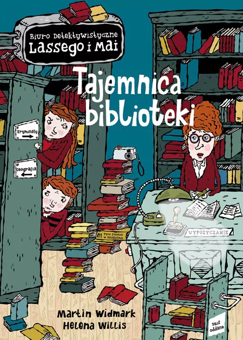 Tajemnica biblioteki. Biuro Detektywistyczne Lassego i Mai. Tom 13 - tantis.pl
