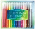 Flamastry pędzelkowe akwarelowe. Chroma blends - tantis.pl