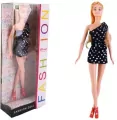 Lalka Beryl Fashion czarna sukienka z cekinami - tantis.pl
