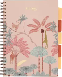 Kołozeszyt Pads A4/100K kratka Afryka pastel beż