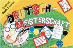 Gra językowa Niemiecki Deutsch Meisterschaft. Opr. karton