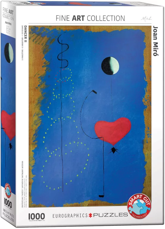 Puzzle 1000 Taniec II, Joan Miro - tantis.pl