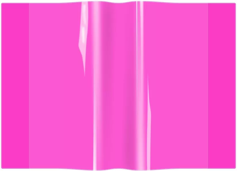 Okładka zeszytowa A4 PVC neon różowy - tantis.pl
