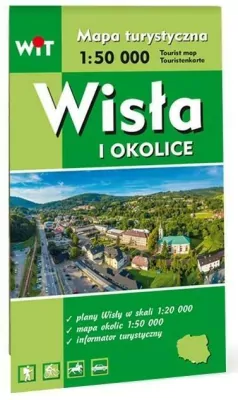 Mapa turystyczna - Wisła i okolice WIT
