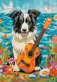 Puzzle 500. Collie, Guitar and the Sea. 54008 - tantis.pl