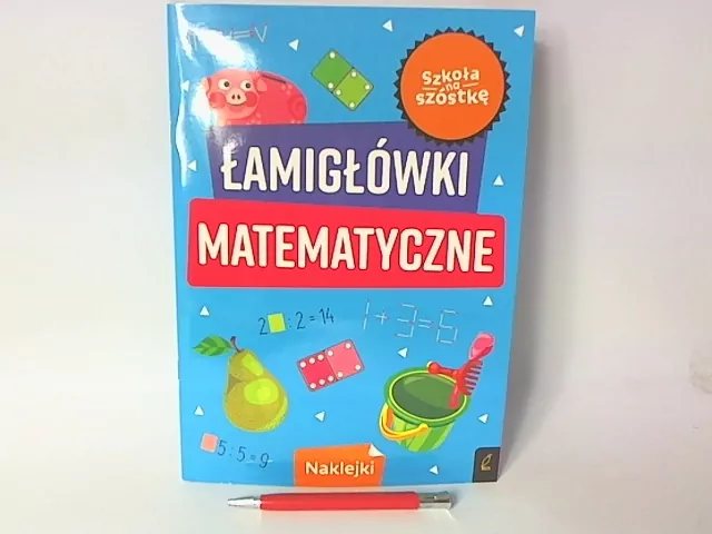 Łamigłówki matematyczne. Szkoła na szóstkę - tantis.pl