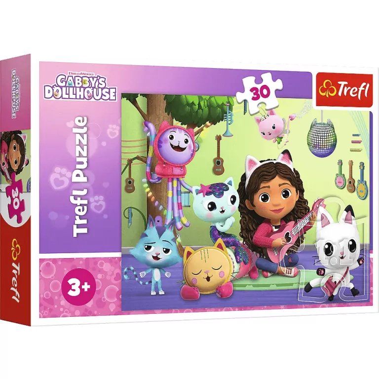 Puzzle 30. Gabi i jej uroczy domek. 18301 - tantis.pl