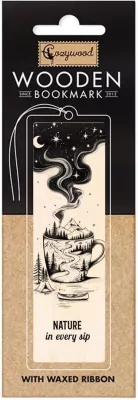 Zakładka drewniana Kubek podróże