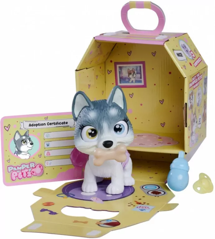 Simba. Figurka Pamper Petz Husky - tantis.pl