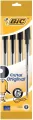 Długopis Cristal Original BIC czarny pouch 4 szt. - tantis.pl