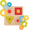 Puzzle warstwowe 4 kształty geometryczne - tantis.pl