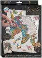 Drewniane puzzle 2D Jednorożec 137el. - tantis.pl